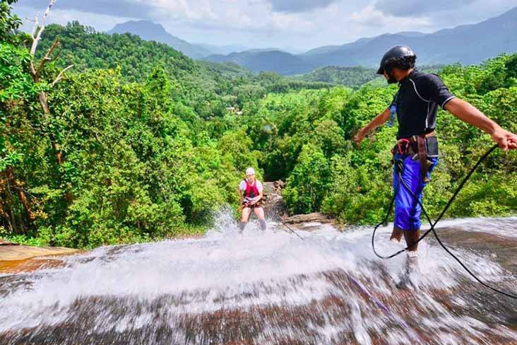 Waterfall Abseiling Sri Lanka