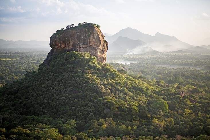 Sigiriya lion rock